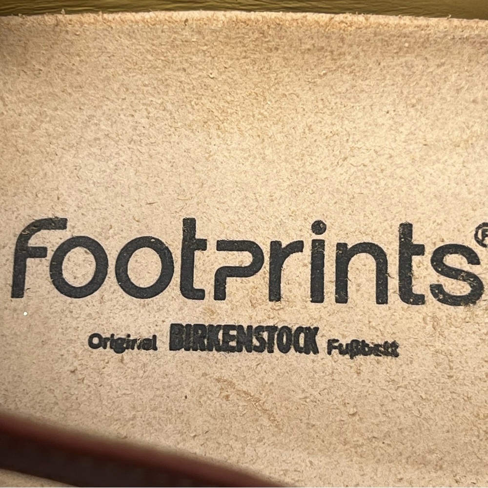 Footprints by Birkenstock Brown Leather Mary Jane Flats - Picture 8 of 10